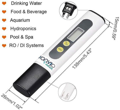 AquaPure SmartTDS™ – Digital Water Purity Tester