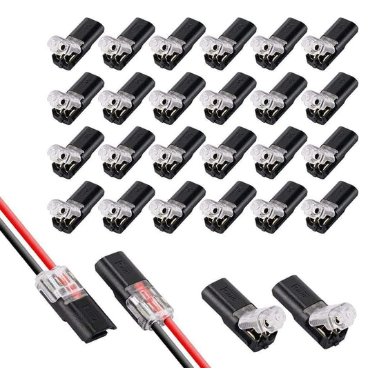 AquaLock Pro – 2-Pin Waterproof Cable Connectors (10 Pcs)
