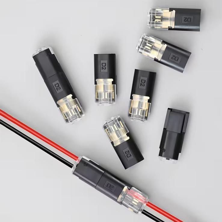 AquaLock Pro – 2-Pin Waterproof Cable Connectors (10 Pcs)