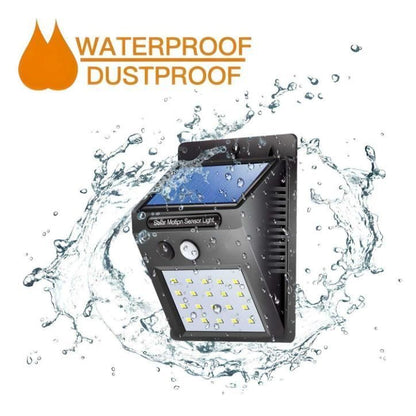SolarGuard 20 – LED Motion Sensor Outdoor Security Light