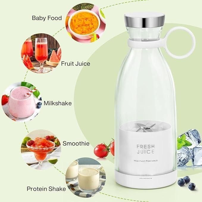 BlendGo Pro – Portable USB Rechargeable Mini Juice Blender