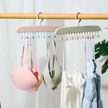 SpaceMax Pro – Multifunctional Wooden Hanger (Pack of 2)
