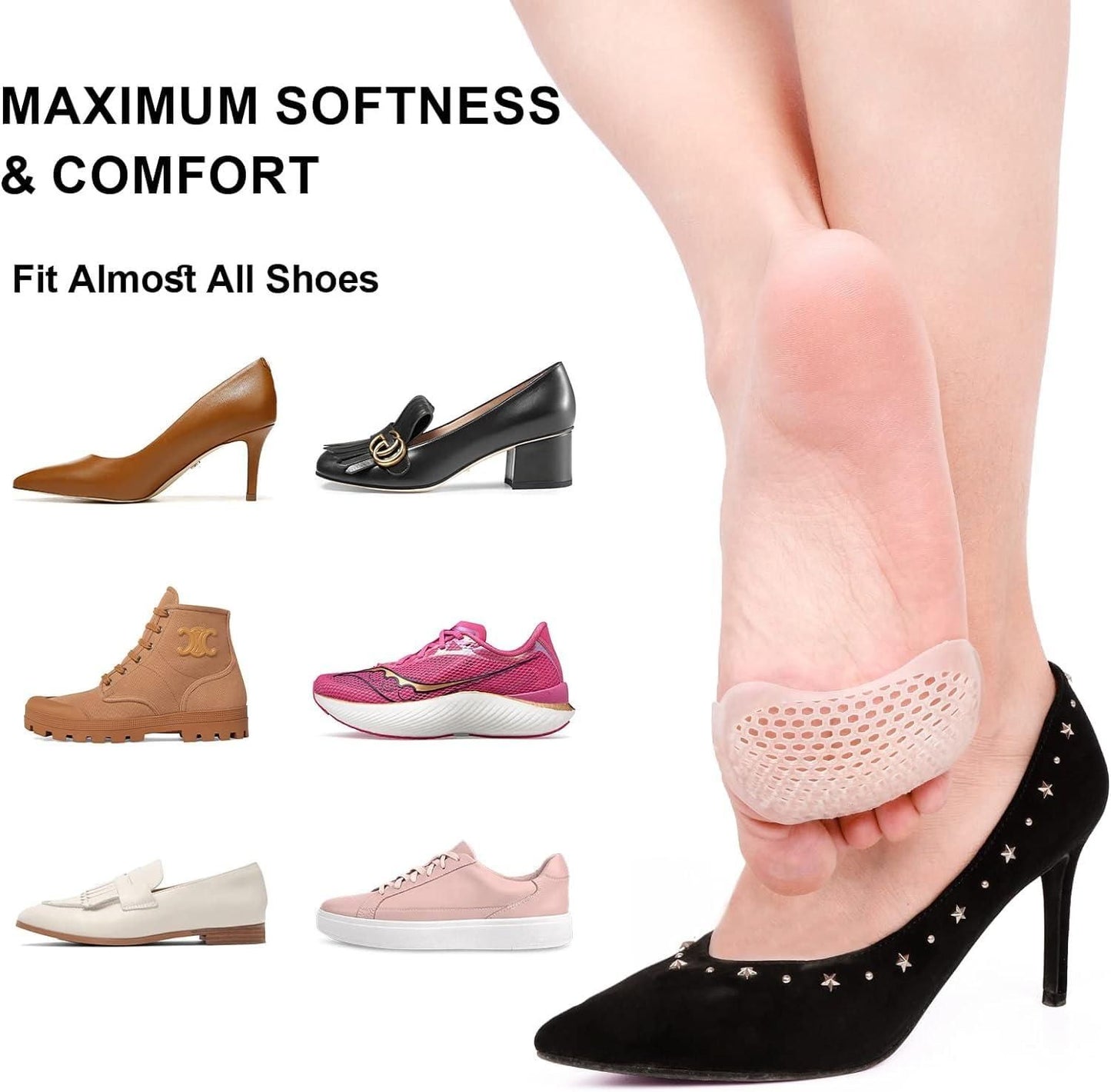 GelStride Pro – Honeycomb Comfort Insoles