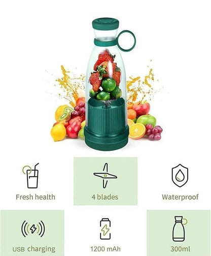 BlendGo Pro – Portable USB Rechargeable Mini Juice Blender