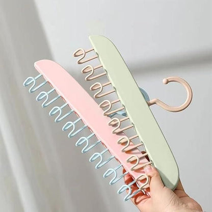 SpaceMax Pro – Multifunctional Wooden Hanger (Pack of 2)