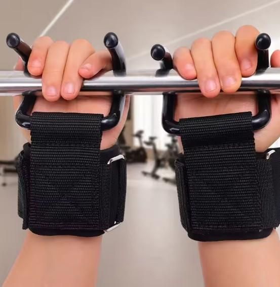 IronGrip Pro – Weight Lifting Hooks (Pair)