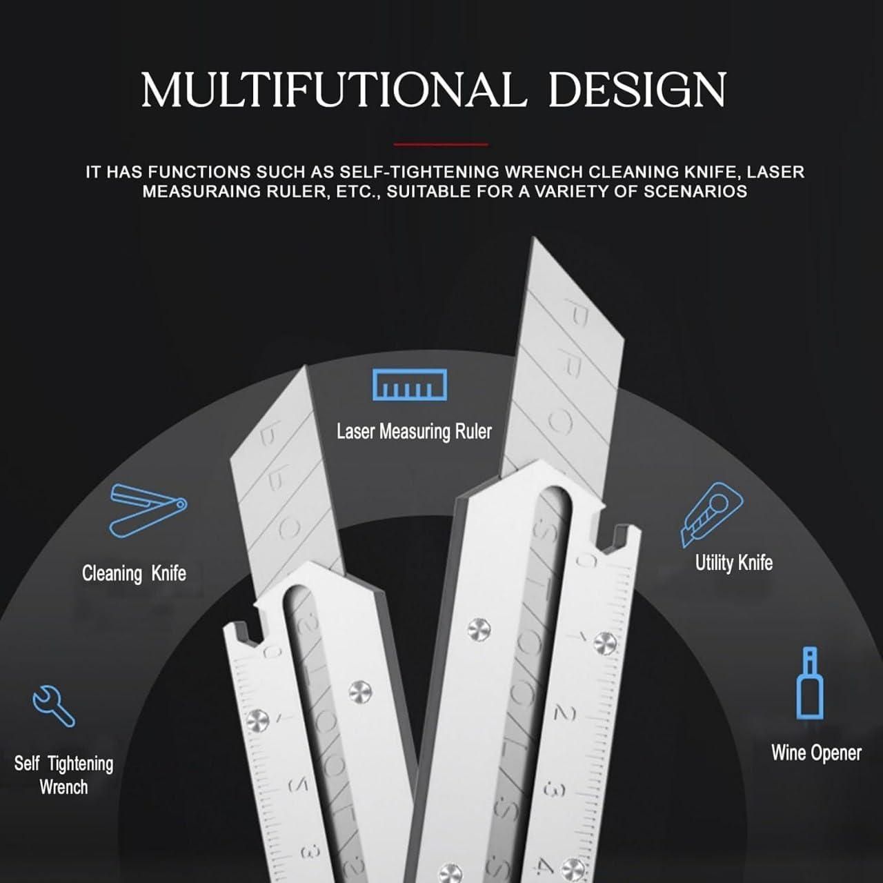 TrailMaster 6-in-1 Stainless Steel Utility Knife