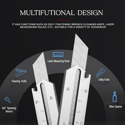 TrailMaster 6-in-1 Stainless Steel Utility Knife