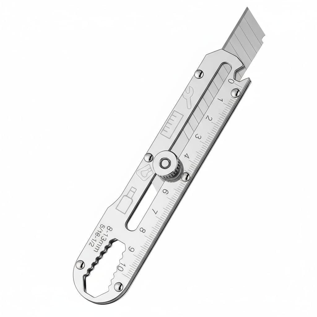 TrailMaster 6-in-1 Stainless Steel Utility Knife