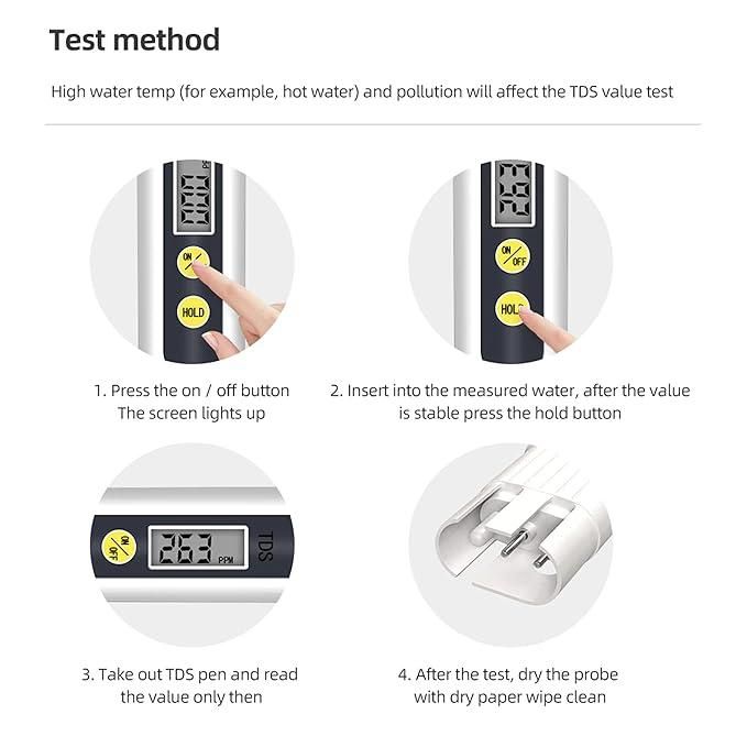 AquaPure SmartTDS™ – Digital Water Purity Tester