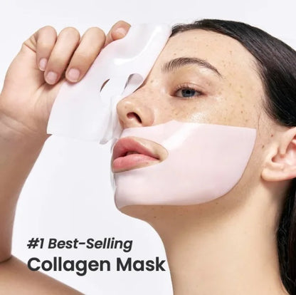 GlassGlow Bio-Collagen Mask™ – Overnight Hydrogel Face Mask (Pack of 3)